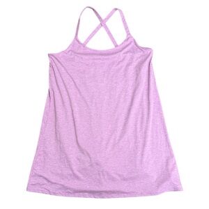 NWT GapFit pink Brushed Tech Jersey Dress size XL activewear workout